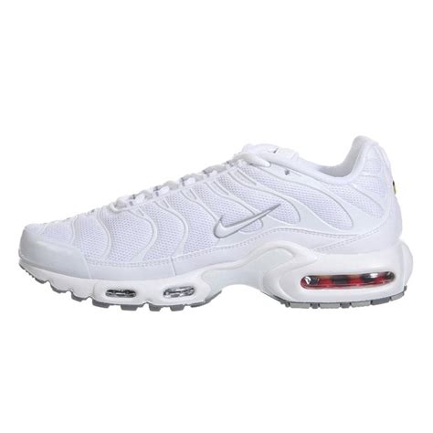 nike tn white leather schuhe kaufen|White TN Air Max Plus Shoes (13) .